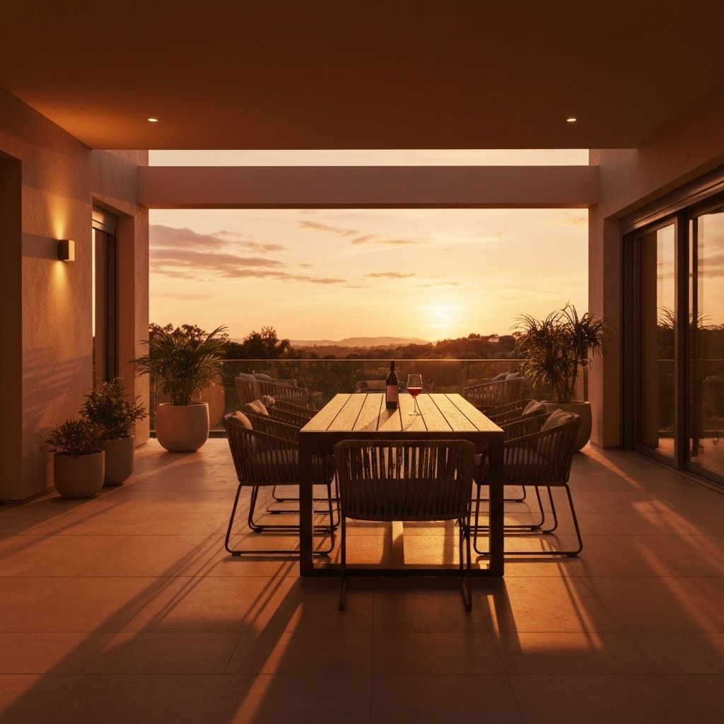 Outdoor patio